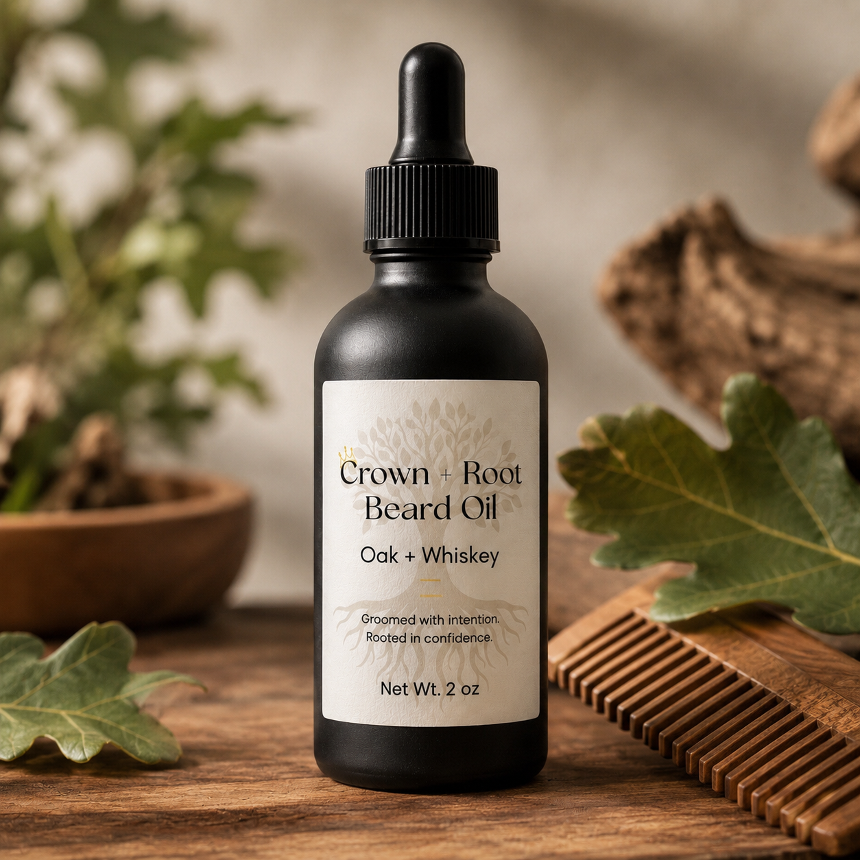 Crown + Root Beard Oil