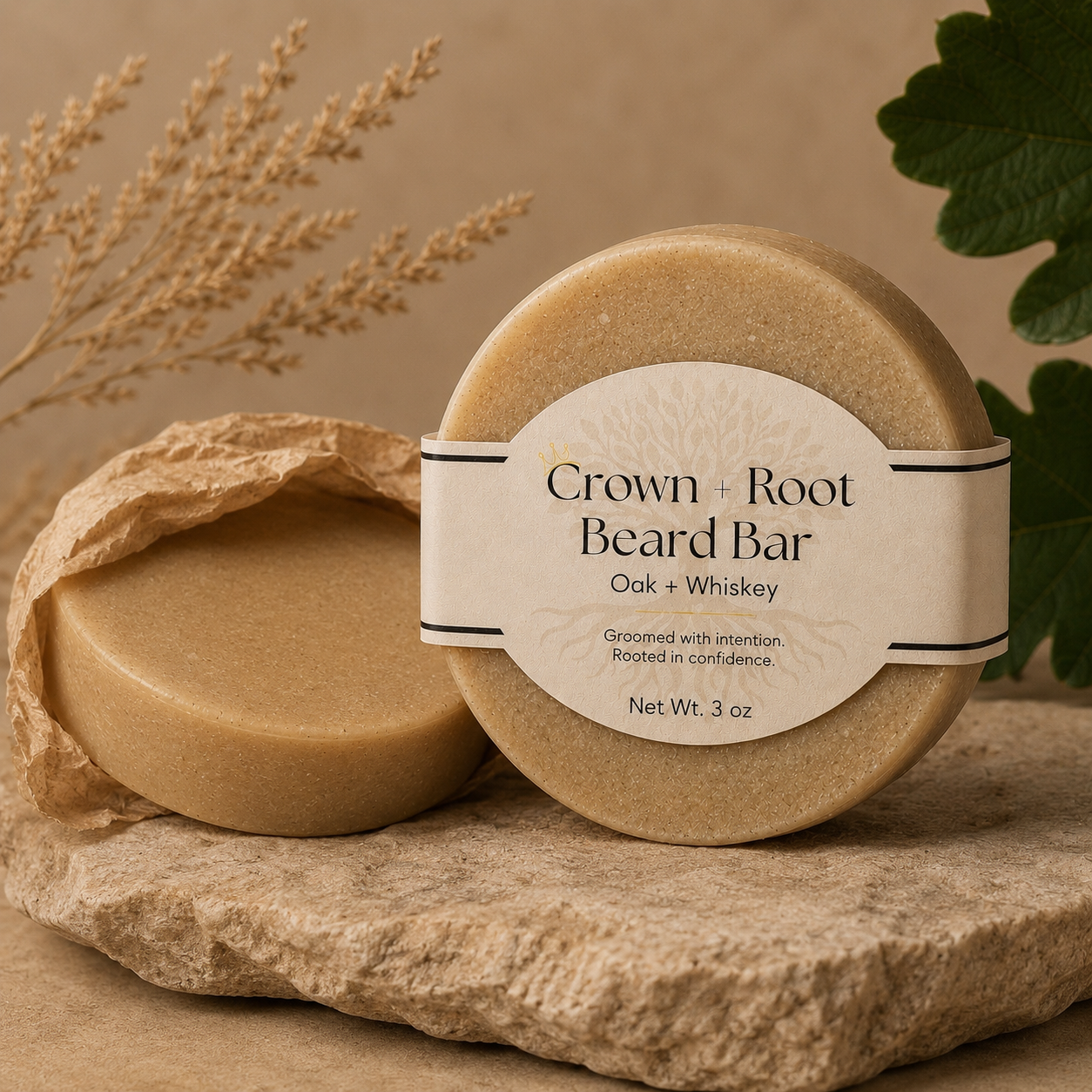 Crown + Root Beard Bar
