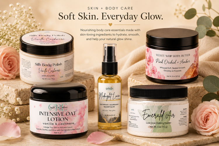 Crystal Rae Embrace skin care products 