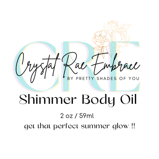 All Natural Shimmer Body Oil