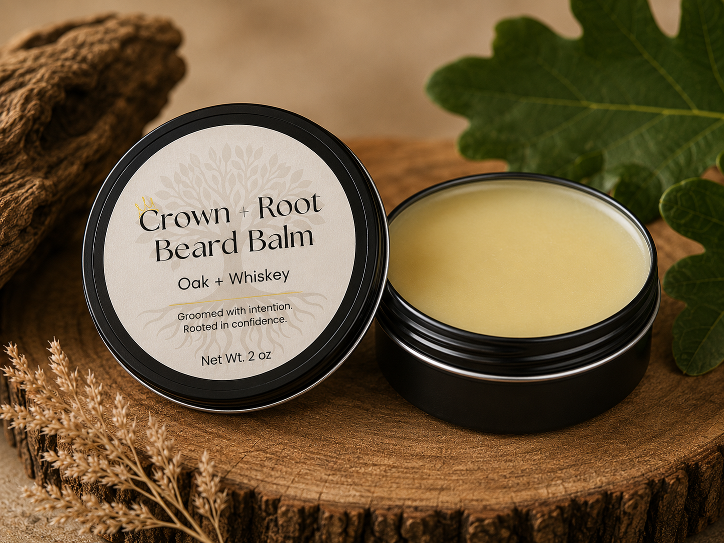 Crown + Root Beard Balm