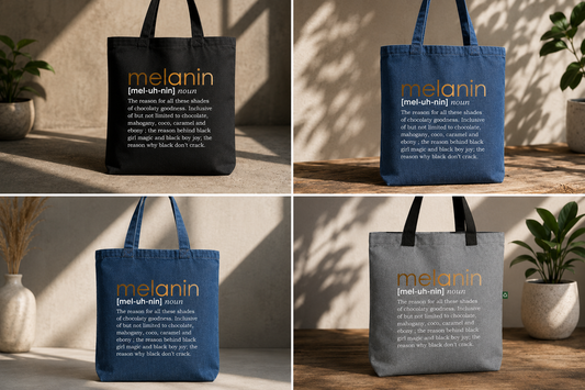 Melanin Tote Bag