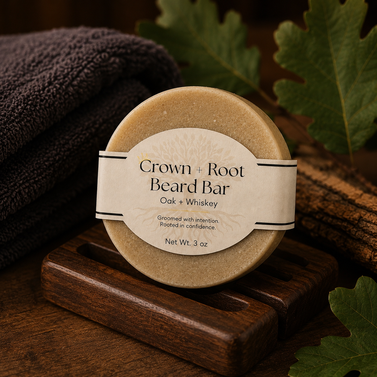 Crown + Root Beard Bar
