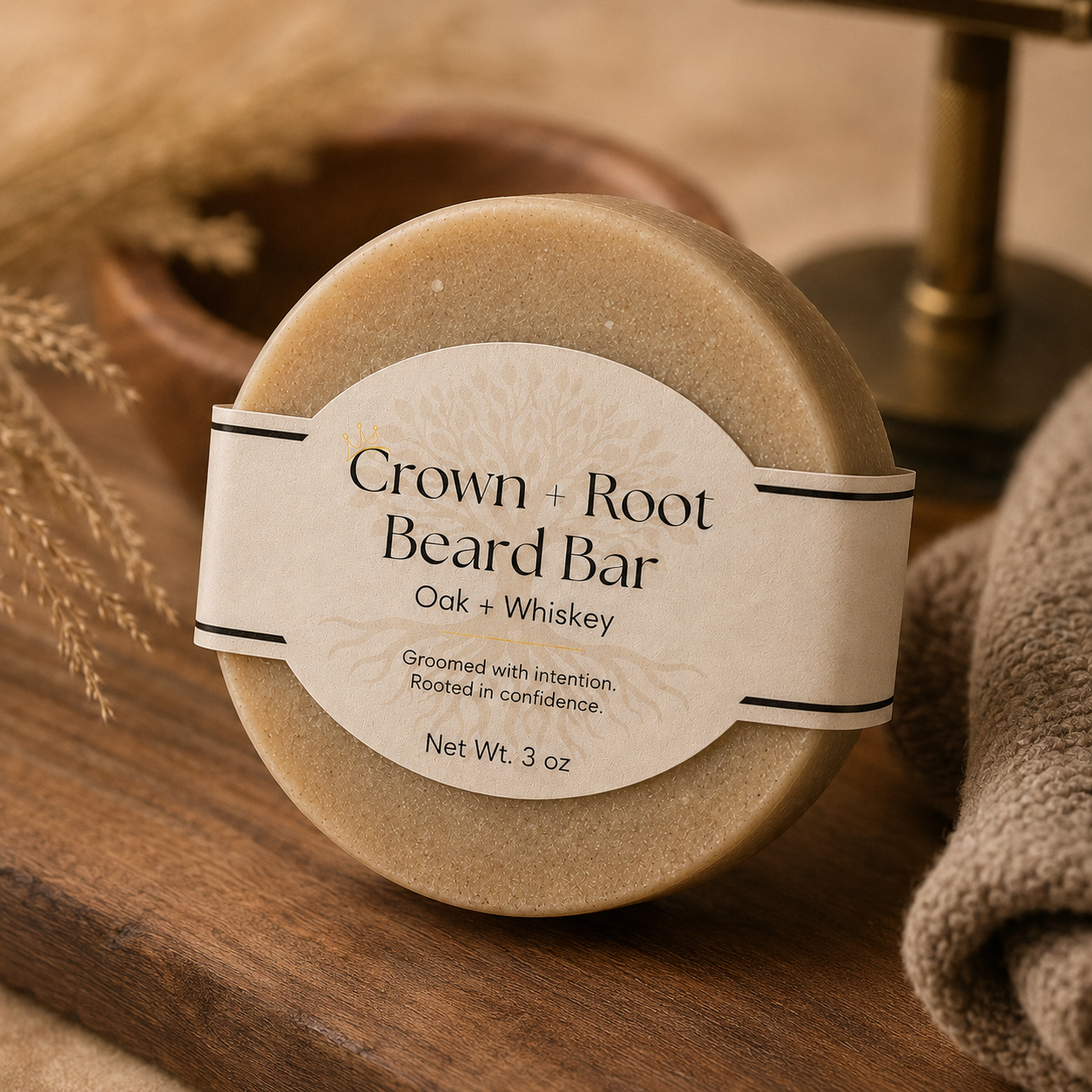 Crown + Root Beard Bar