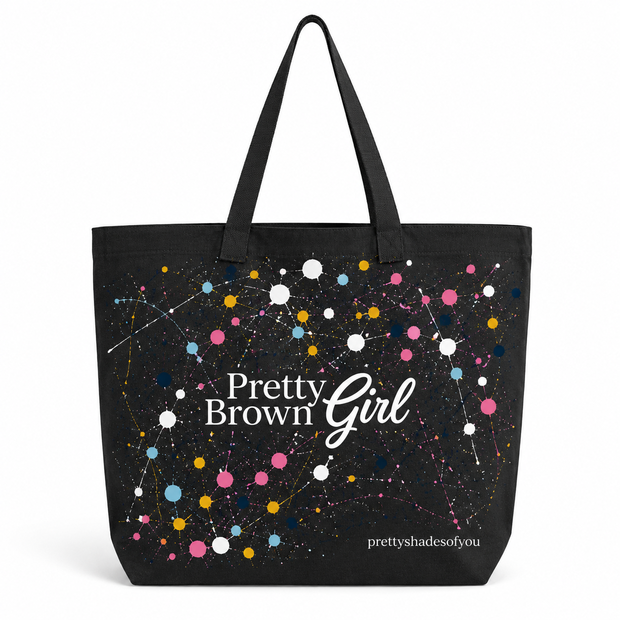 Pretty Brown Girl Tote Bag