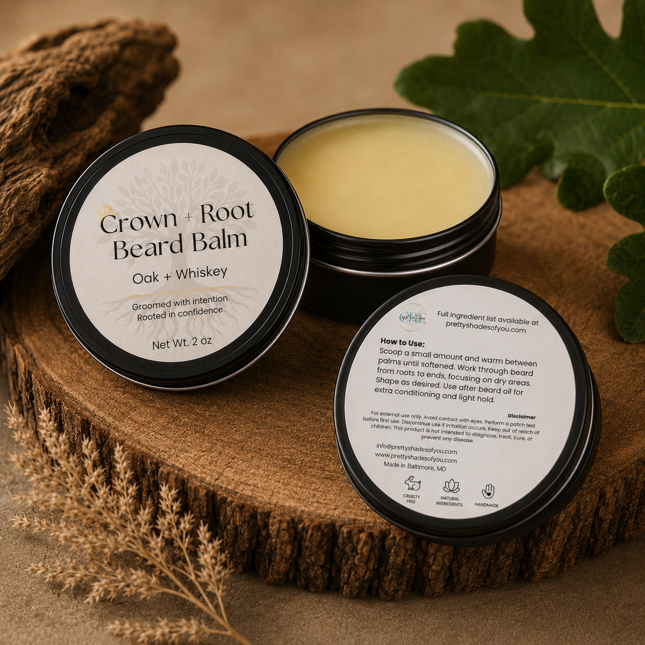 Crown + Root Beard Balm