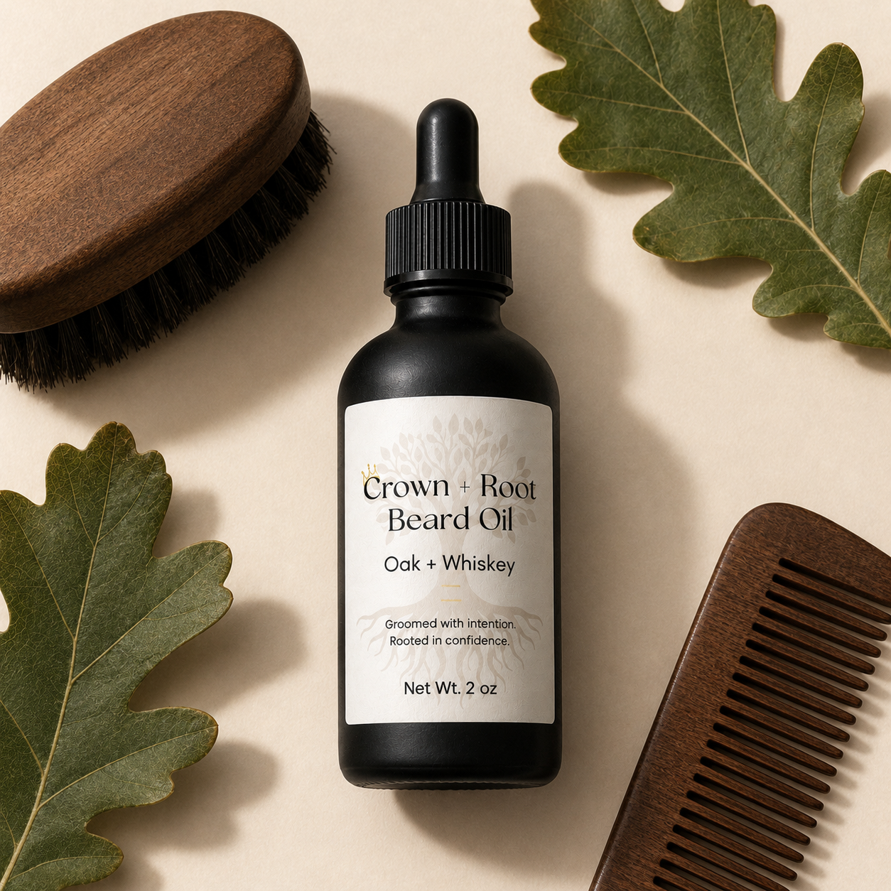 Crown + Root Beard Oil