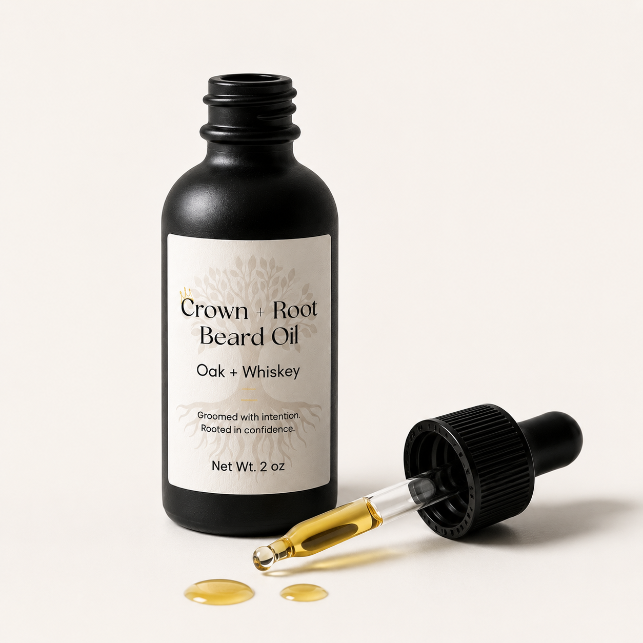 Crown + Root Beard Oil
