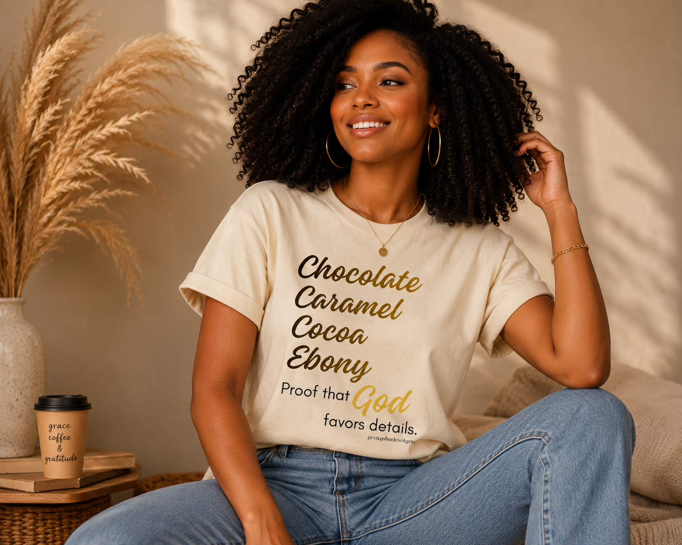 Chocolate • Caramel • Cocoa • Ebony Tee
