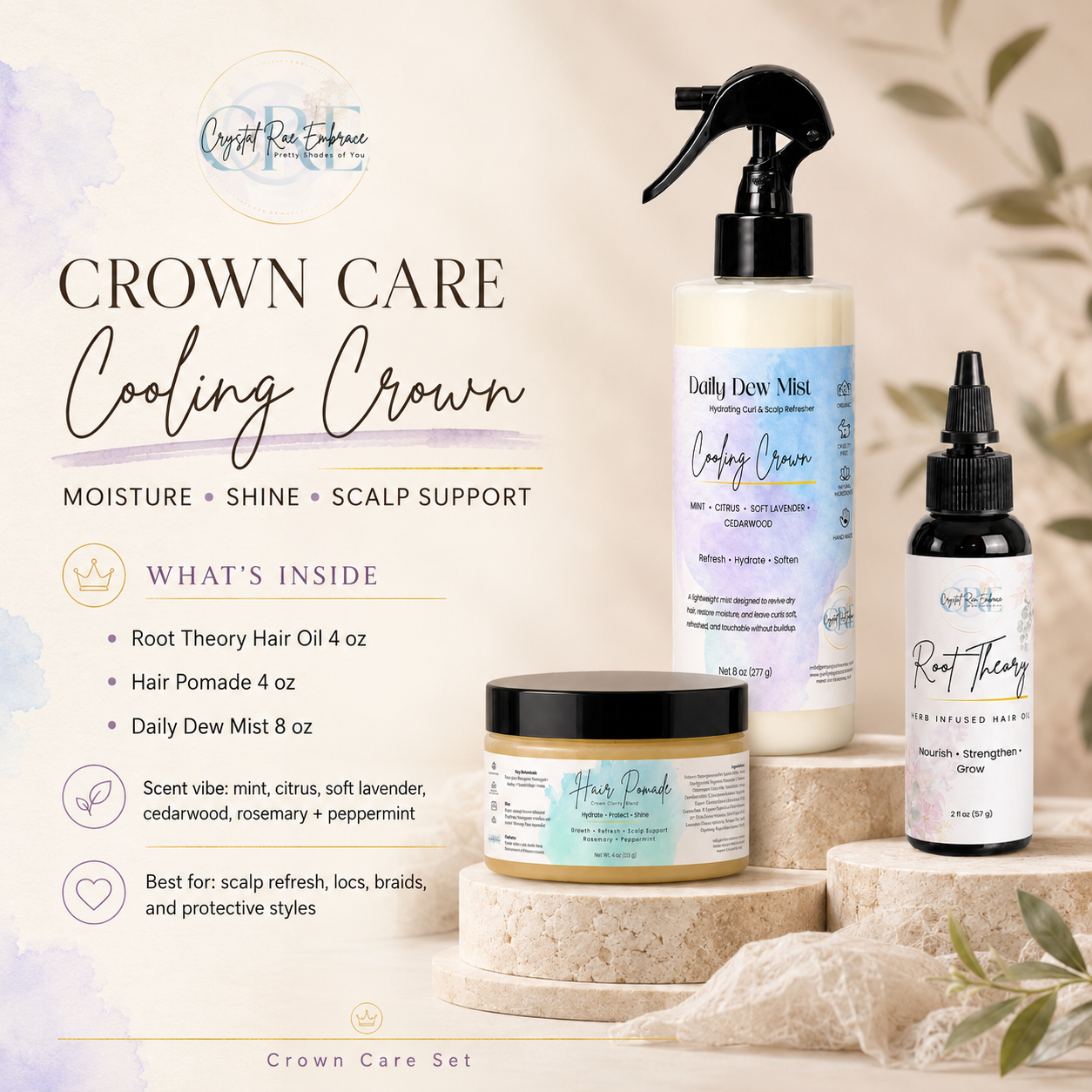 Crown Care Set