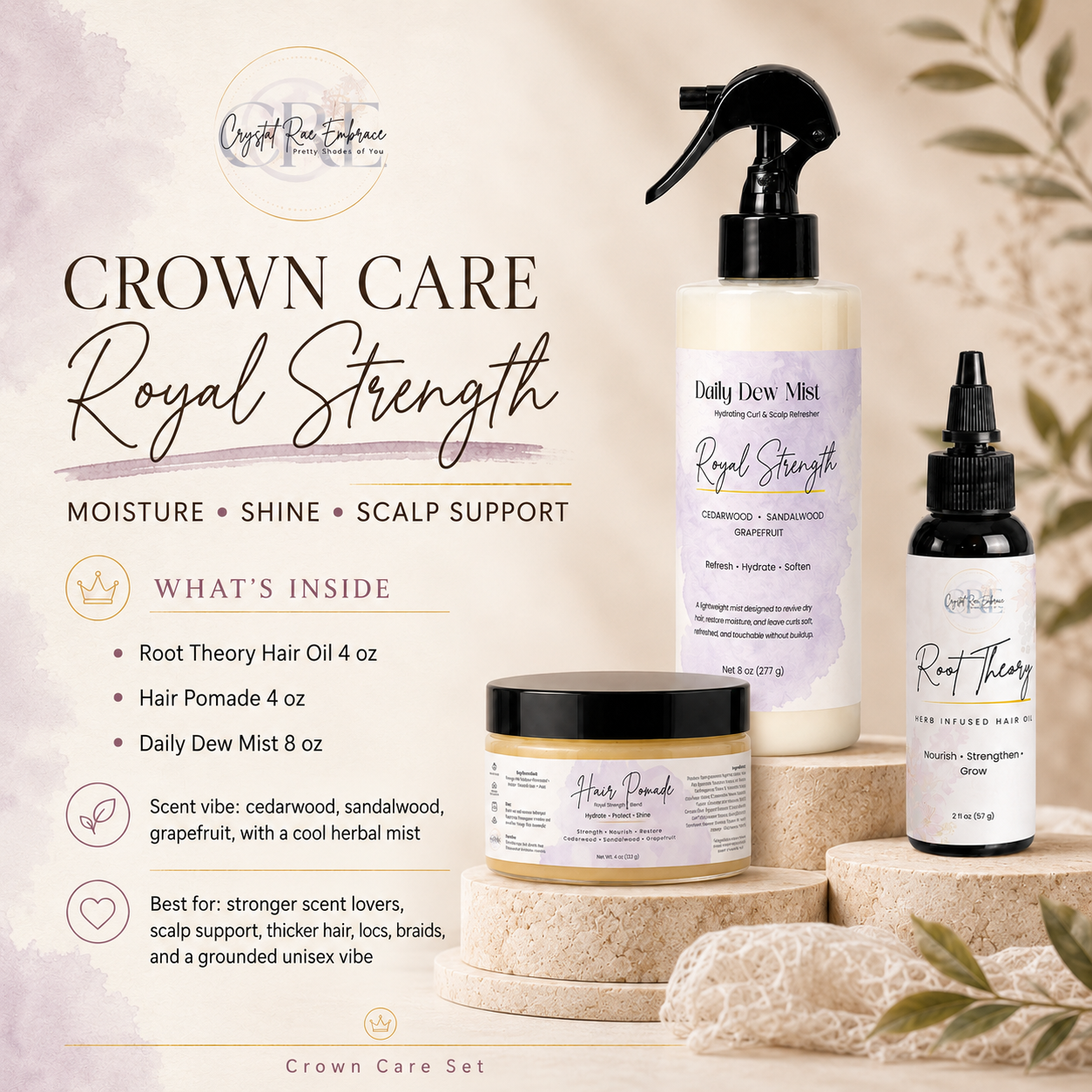 Crown Care Set