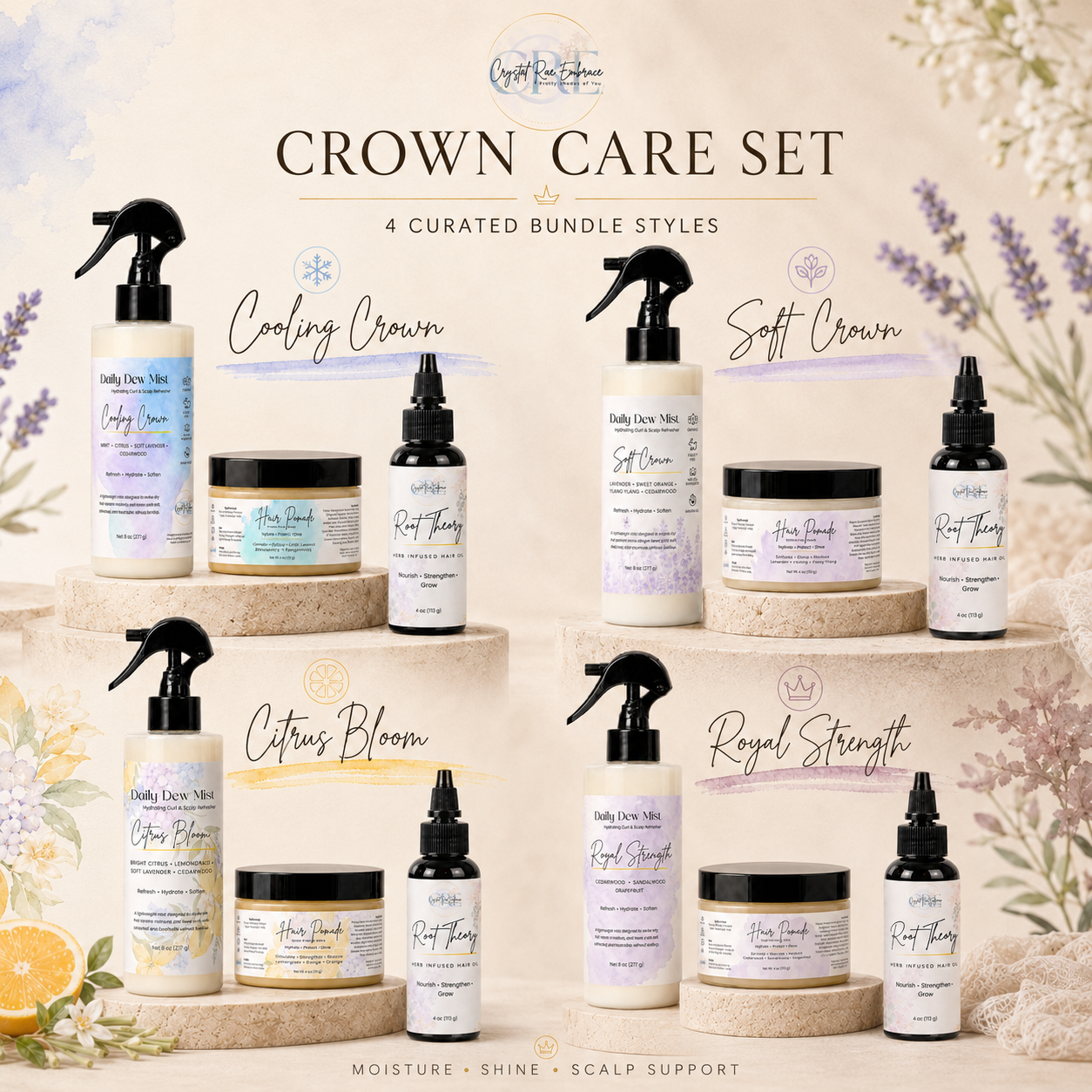 Crown Care Set
