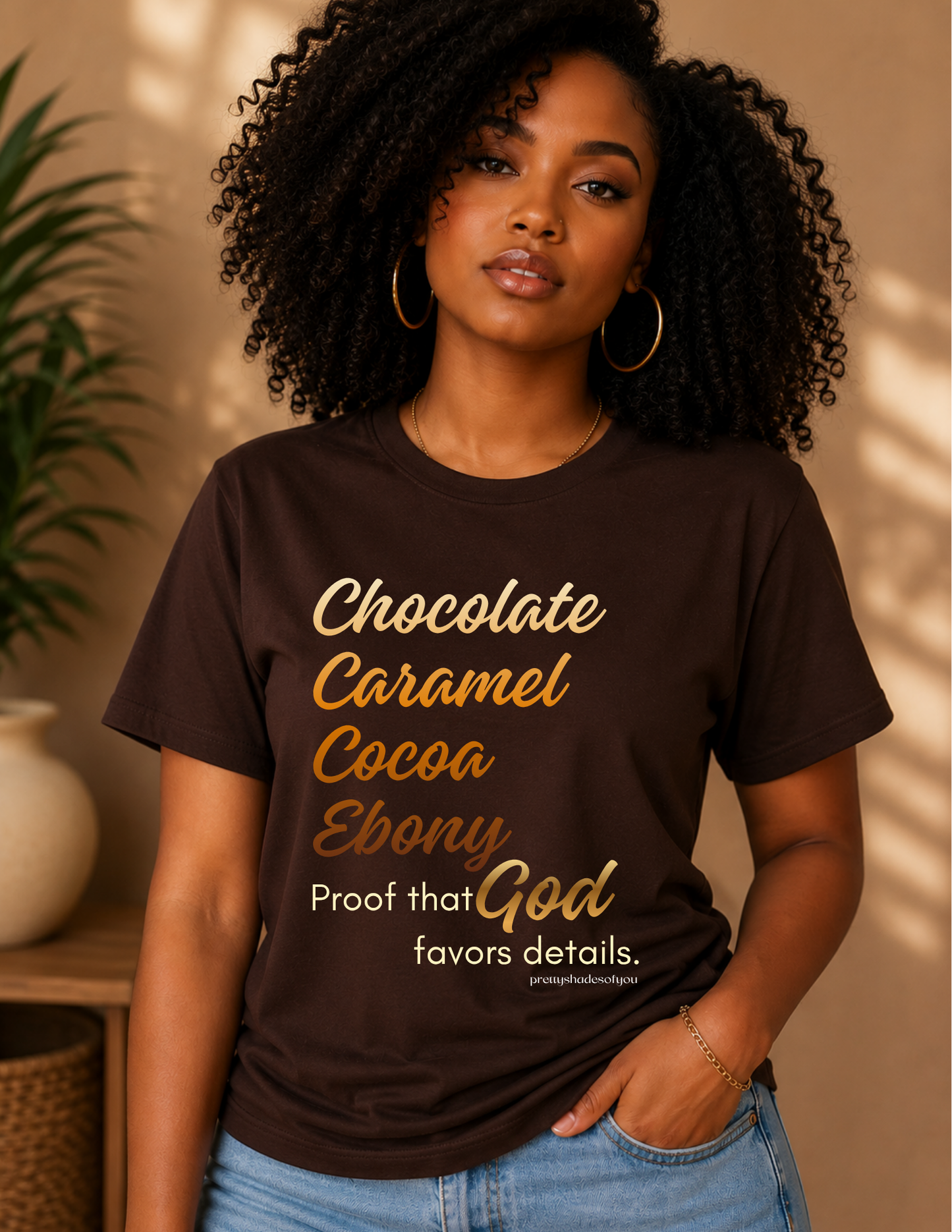 Chocolate • Caramel • Cocoa • Ebony Tee
