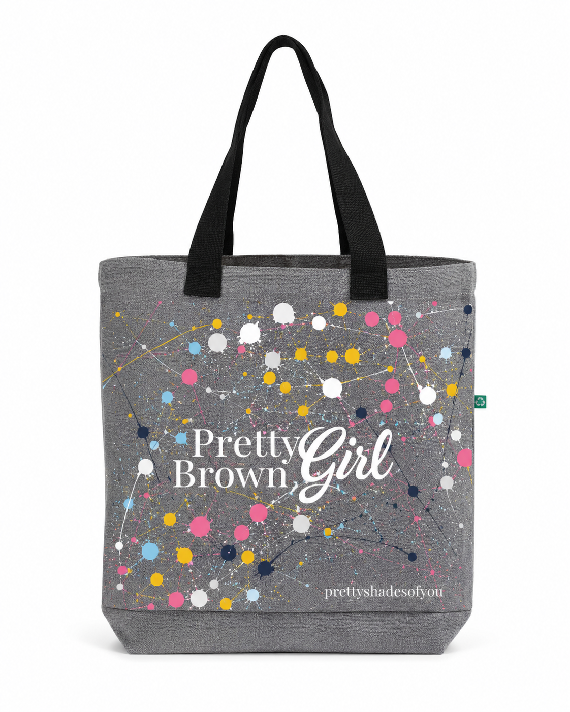 Pretty Brown Girl Tote Bag