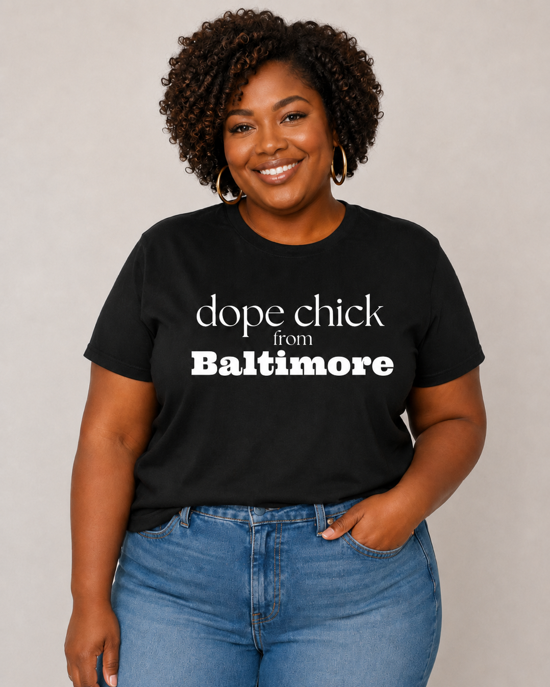 Dope Chick From Baltimore T-Shirt