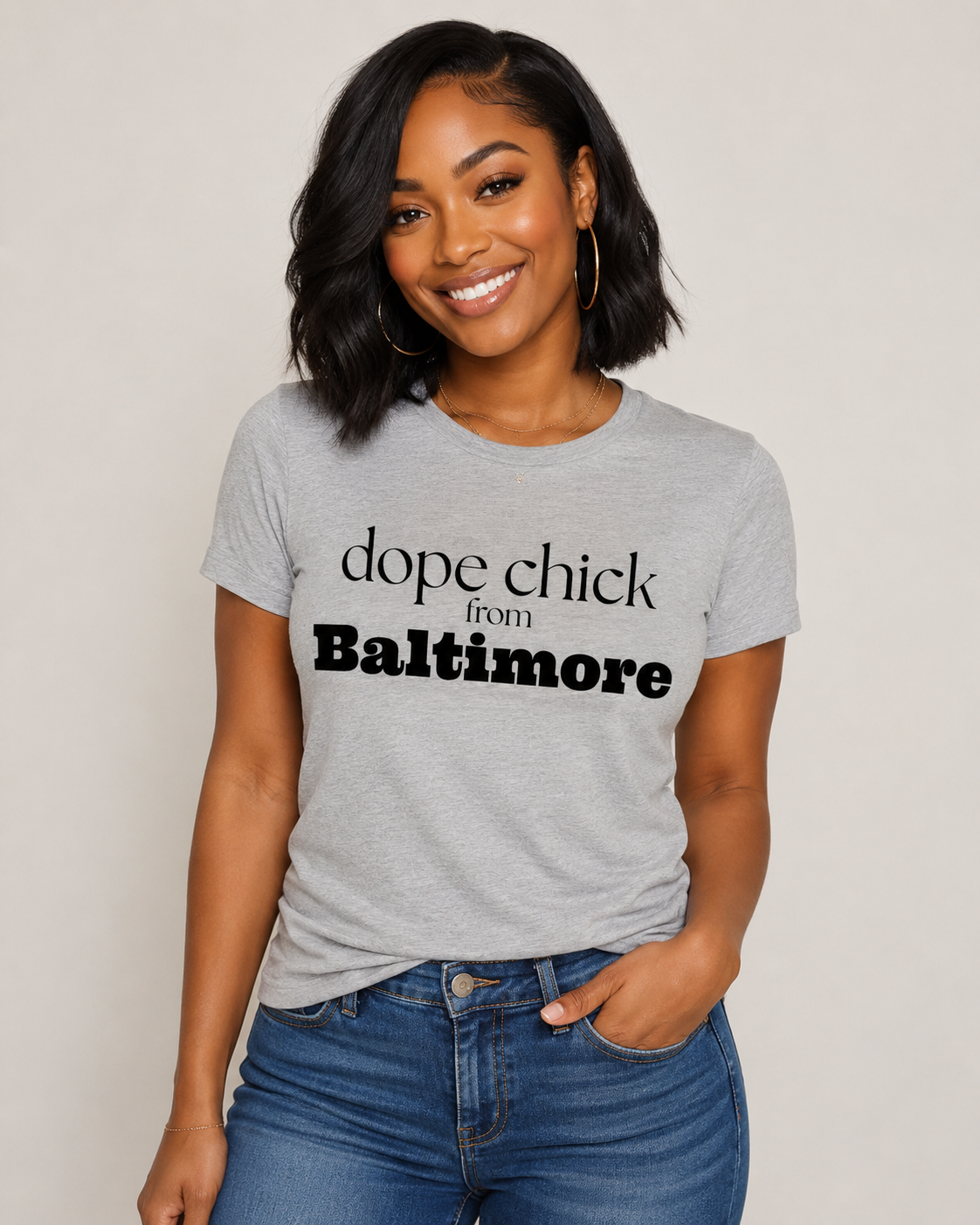 Dope Chick From Baltimore T-Shirt