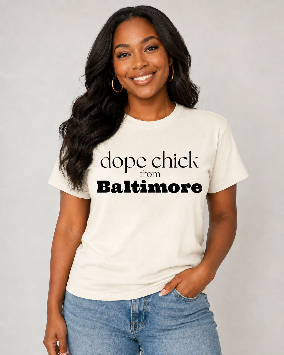 Dope Chick From Baltimore T-Shirt