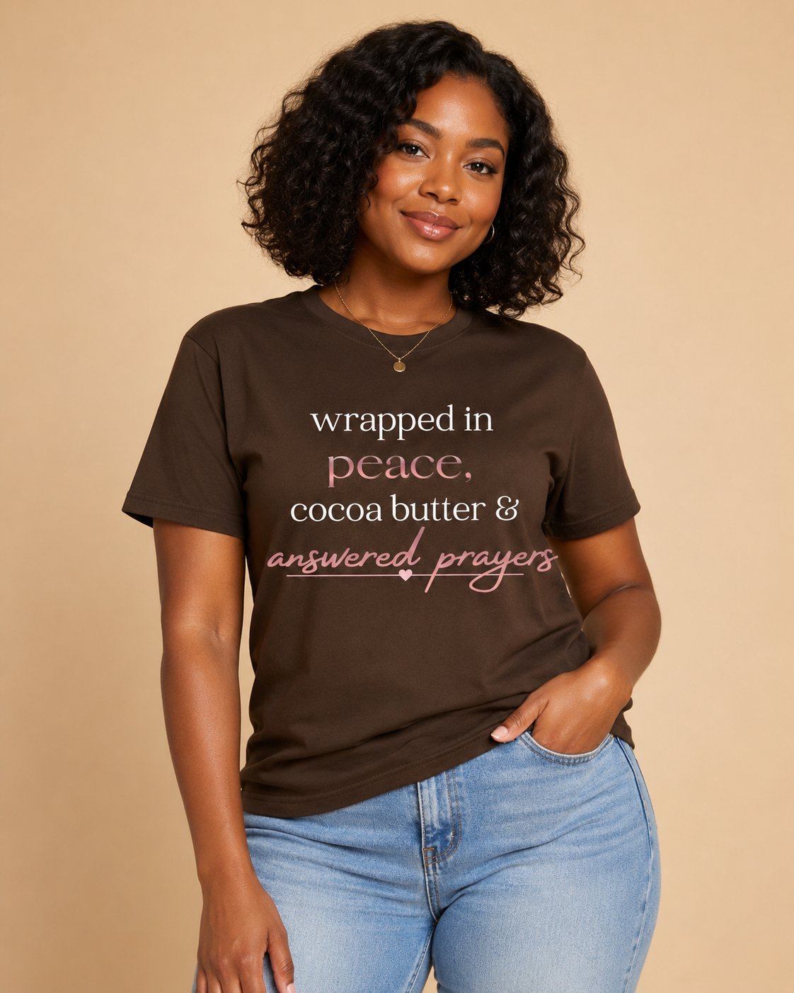 Wrapped in Peace Tee