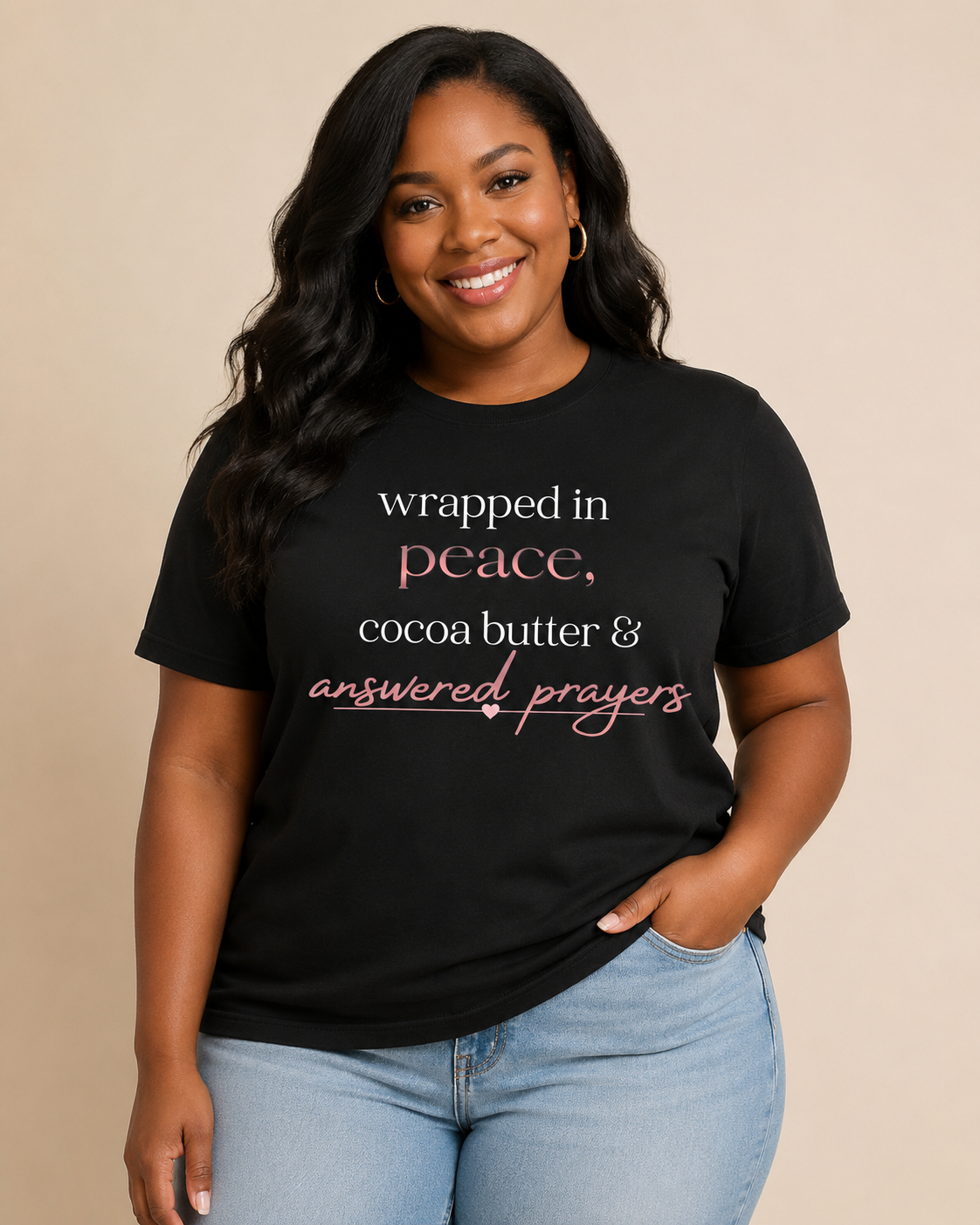 Wrapped in Peace Tee