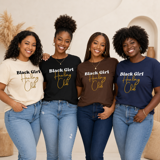 Black Girl Healing Club Tee