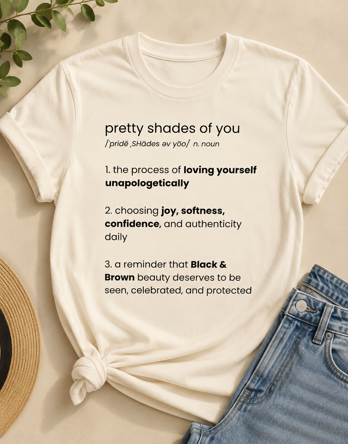 Pretty Shades of You Definition Tee